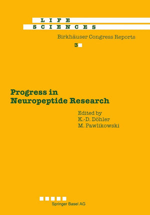 Progress in Neuropeptide Research: Proceedings of the International Symposium, Ldz, Poland, September 810, 1988 (Advances in ,Used