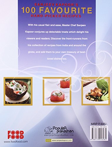 100 Favorite HandPicked Recipes [Paperback] [Jan 31, 2011] Sanjeev Kapoor,Used