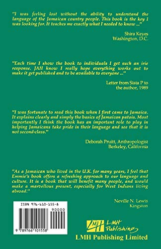 Understanding Jamaican Patois: An Introduction to AfroJamaican Grammar,New