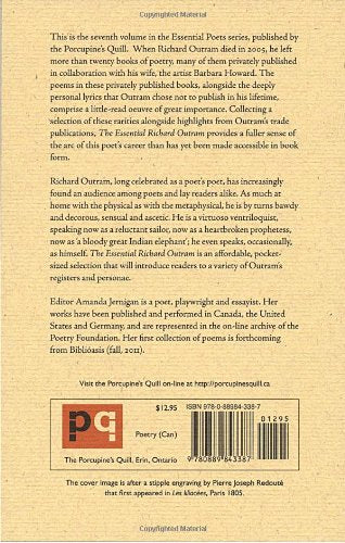 The Essential Richard Outram (Essential Poets),Used