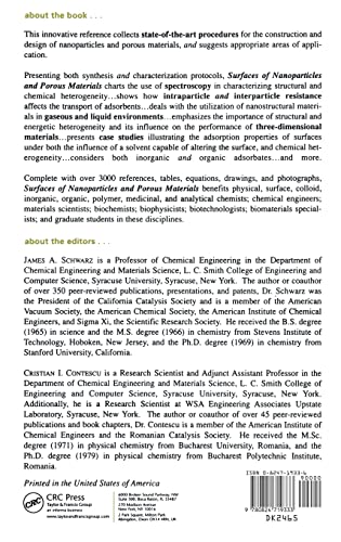 Surfaces of Nanoparticles and Porous Materials (Surfactant Science),Used