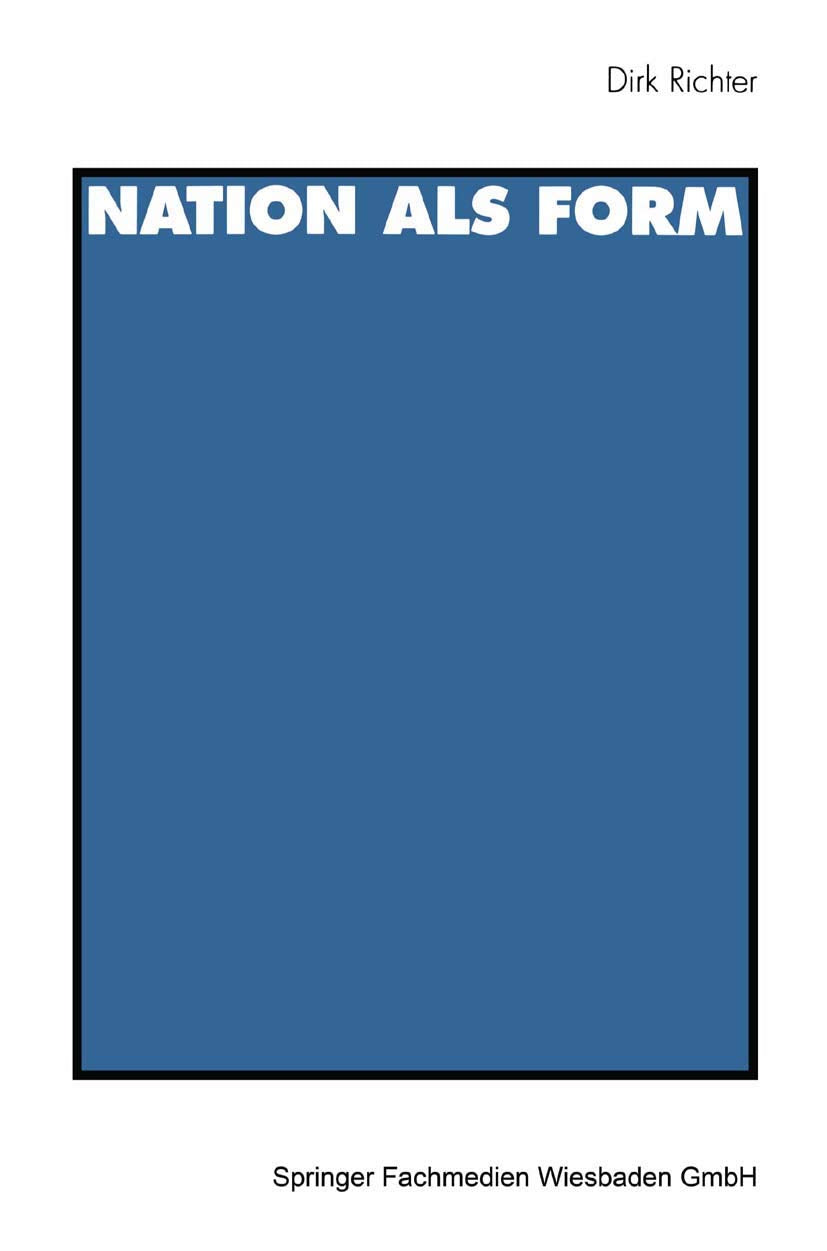 Nation Als Form (German Edition),Used