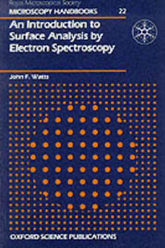 An Introduction to Surface Analysis by Electron Spectroscopy (Royal Microscopical Society Microscopy Handbooks),Used