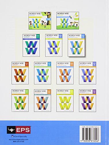 Wordly Wise 3000 Book 4: Systematic Academic Vocabulary Development,New