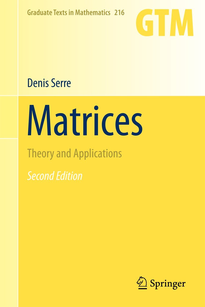 Matrices: Theory and Applications (Graduate Texts in Mathematics, 216),Used