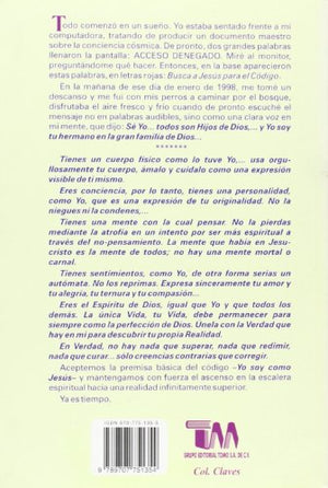 Codigo Jesus. El: The Jesus Code. a Mytical Experience (Spanish Edition),Used