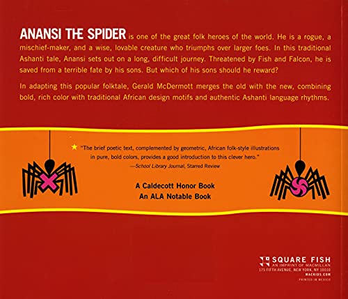Anansi The Spider: A Tale From The Ashanti,New