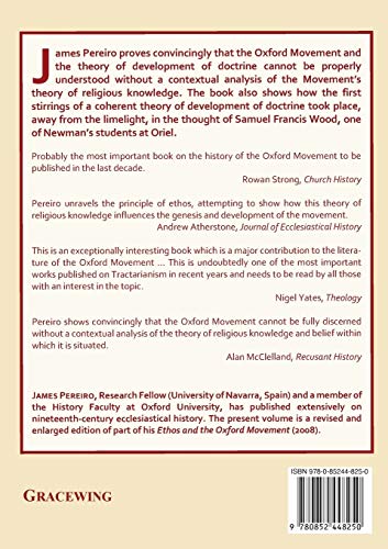 Theories of Development in the Oxford Movement,Used