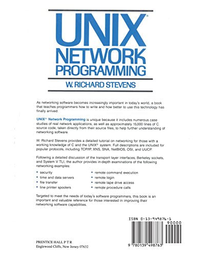 UNIX Network Programming,Used