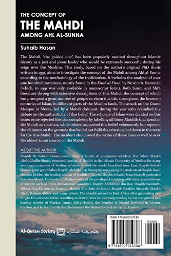The Concept of the Mahdi Among Ahl alSunna,Used
