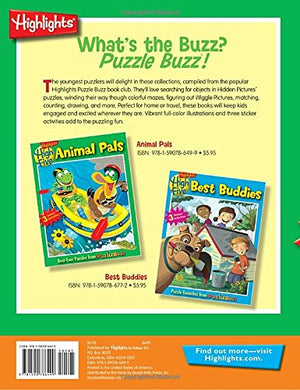 Highlights Puzzle Buzz Animals (BestEver Puzzles from Puzzle Buzz),Used
