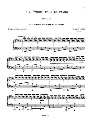 Six Etudes, Op. 111 (Kalmus Edition),Used