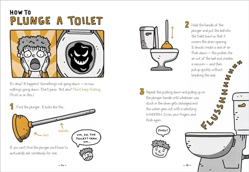 How to Be a Person: 65 Hugely Useful, SuperImportant Skills to Learn before You're Grown Up,New