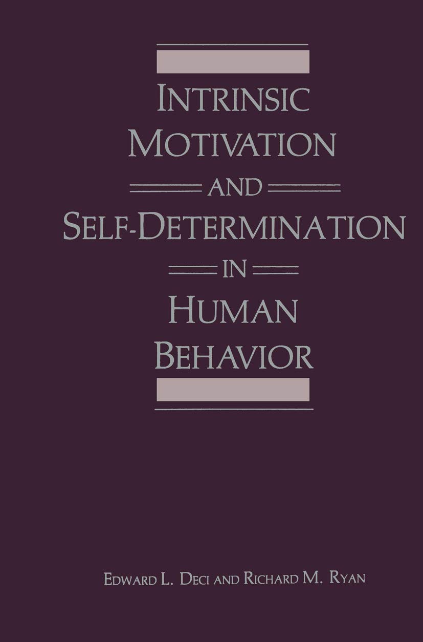 Intrinsic Motivation And Selfdetermination In Human Behavior (Perspectives In Social Psychology),New
