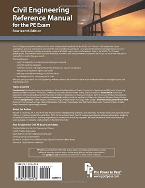 Civil Engineering Reference Manual For The Pe Exam