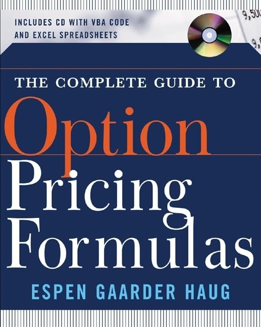 The Complete Guide to Option Pricing Formulas,New