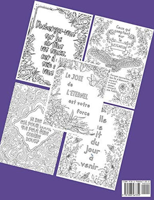 Livre de Coloriage Verset Biblique Pour Adultes: Un Livre Chrtien  Colorier (French Edition),Used