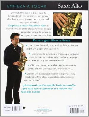 EMPIEZA A TOCAR SAXOFON ALTO BK/CD (ABSOLUTE BEGINNERS) (Spanish Edition),Used