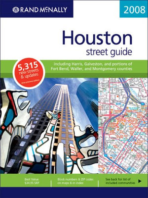 Rand McNally 2008 Houston, Texas: Street Guide (Rand McNally Street Guide),Used