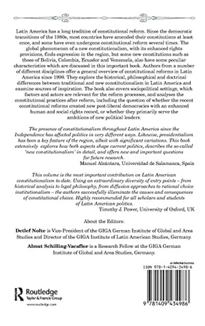 New Constitutionalism in Latin America: Promises and Practices,Used