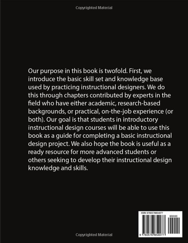 Design for Learning: Principles, Processes, & Praxis,Used