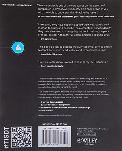 This is Service Design Thinking: Basics, Tools, Cases,Used