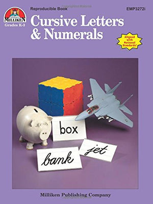 Cursive Letters & Numerals,Used