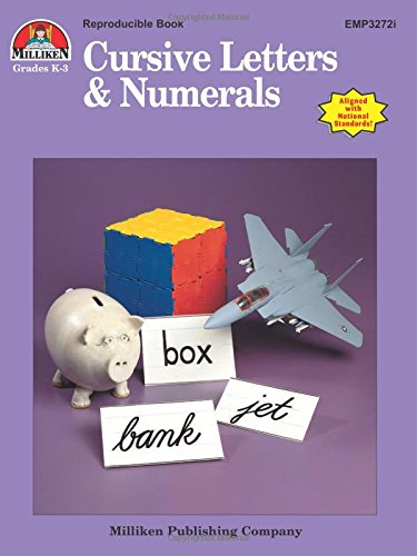 Cursive Letters & Numerals,Used