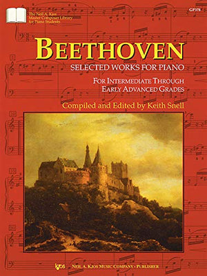 GP378  Beethoven Selected Works for Piano,Used