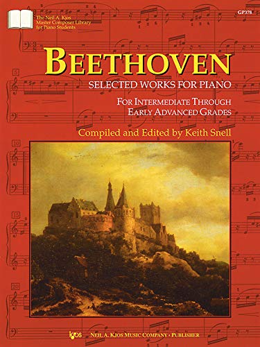 GP378  Beethoven Selected Works for Piano,Used