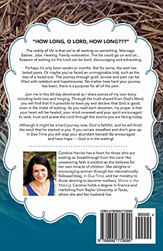 In Due Time: Hope And Encouragement In The Waiting,New