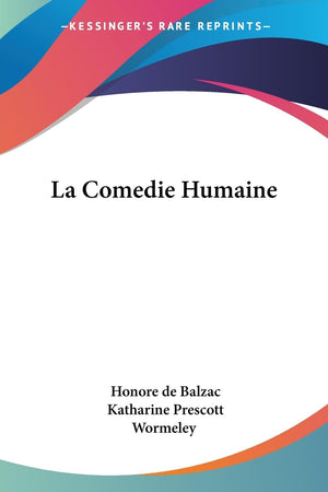 La Comedie Humaine,Used