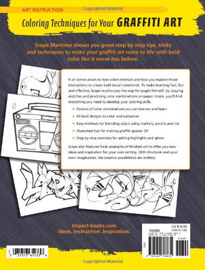 GRAFF Color Workbook: Explore New Coloring Techniques,Used