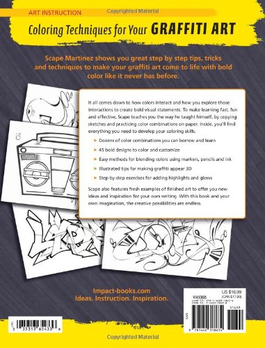 GRAFF Color Workbook: Explore New Coloring Techniques,Used
