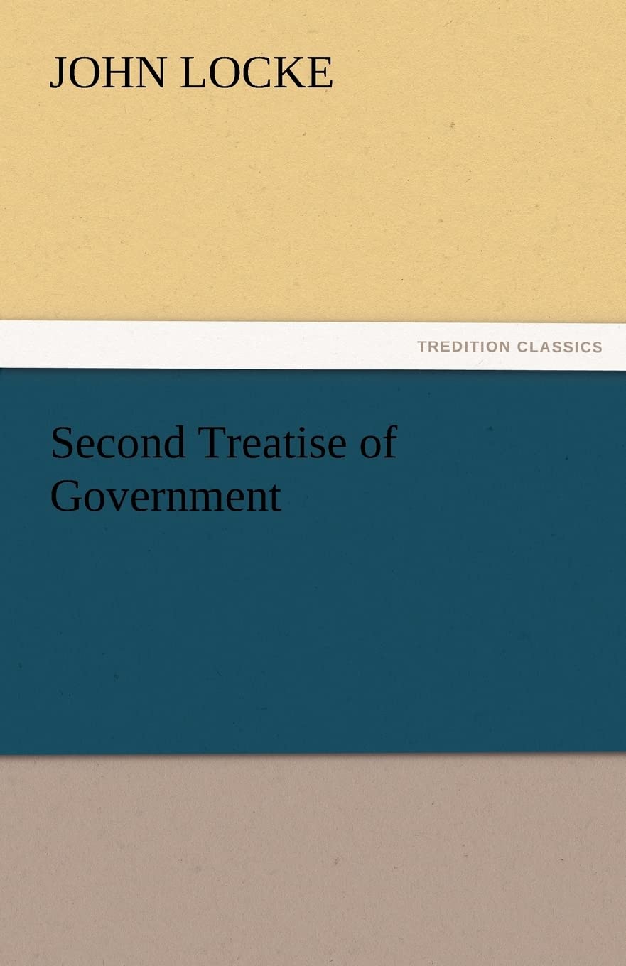 Second Treatise of Government,Used