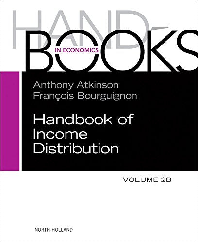 Handbook of Income Distribution. Vol 2B (Volume 2B) (Handbook of Income Distribution, Volume 2B),Used