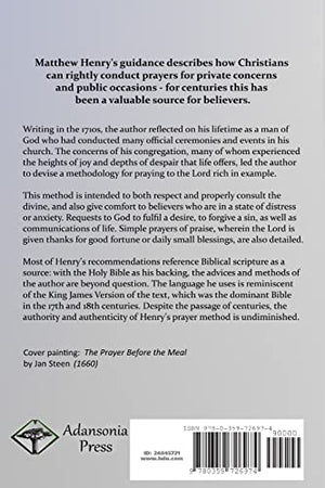 A Method for Prayer: With Scripture Expressions Concerning Confession, Sin, and Praying to Petition God,Used