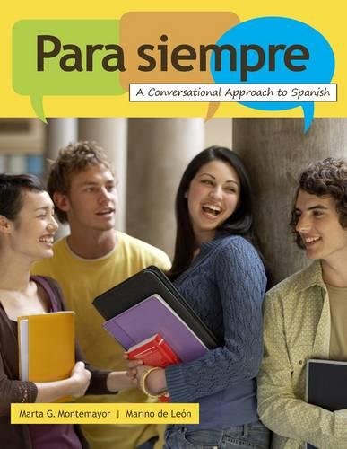 Para siempre: A Conversational Approach to Spanish (World Languages),Used