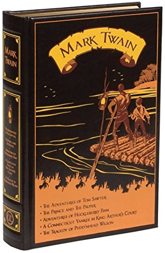 Mark Twain: Five Novels (Leatherbound Classics),New