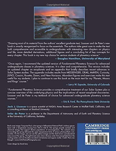 Fundamental Planetary Science: Physics, Chemistry and Habitability,Used