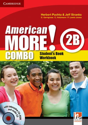 American More! Level 2 Combo B with Audio CD/CDROM,Used