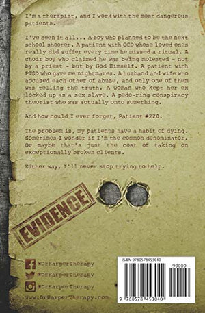 I'M A Therapist, And My Patient Is Going To Be The Next School Shooter: 6 Patient Files That Will Keep You Up At Night (Dr. Harp,Used