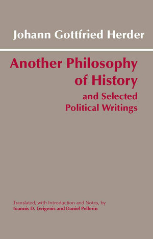 Another Philosophy of History and Selected Political Writings (Hackett Classics),Used
