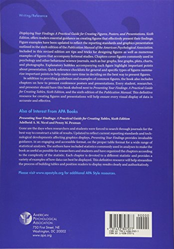 Displaying Your Findings: A Practical Guide For Creating Figures, Posters, And Presentations