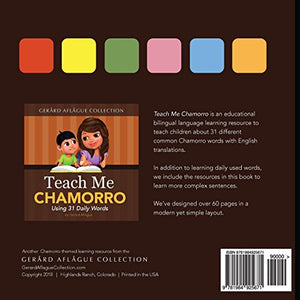 Teach Me Chamorro: Using 31 Daily Words,Used