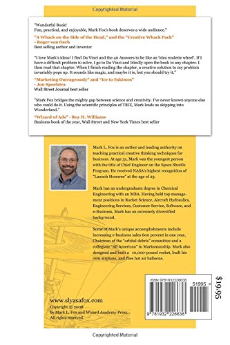 Davinci And The 40 Answers: A Playbook For Creativity And Fresh Ideas,New