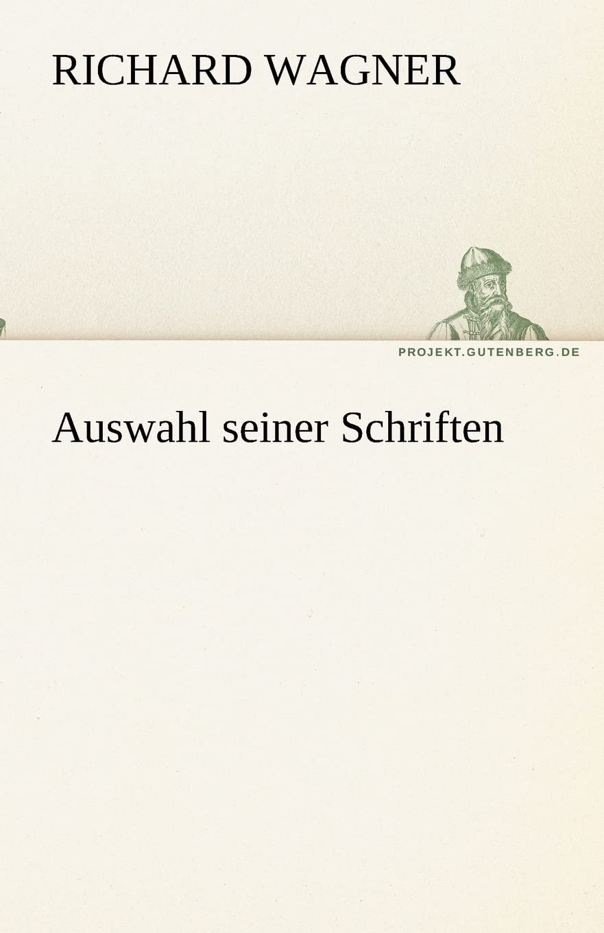 Auswahl seiner Schriften (German Edition),Used
