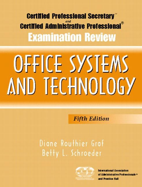 Office Systems and Technology,New