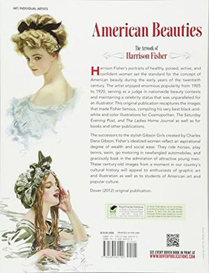 American Beauties: The Artwork of Harrison Fisher (Dover Fine Art, History of Art),Used
