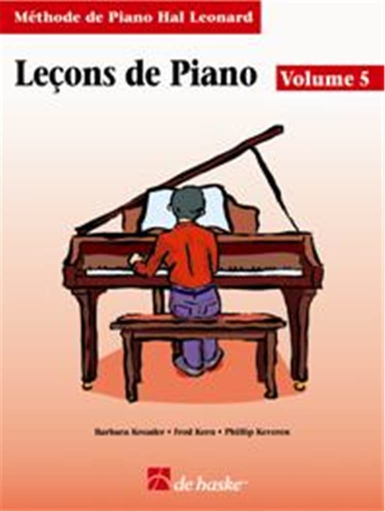 Piano Lessons Book 5  French Edition: Hal Leonard Student Piano Library (Methode De Piano Hal Leonard),Used